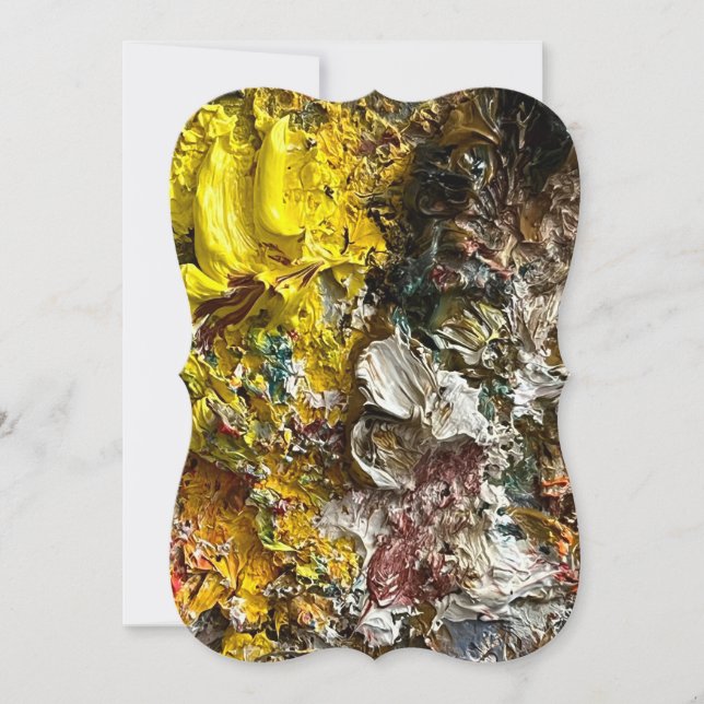 Carte Palette de l'artiste #1 (Devant)