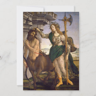 Carte Pallas et le Centaur   Botticelli