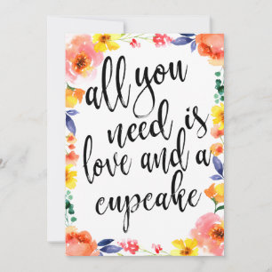 Carte Pancake Mariage Dessert Abordable Panneau Floral