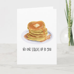 Carte Pancakes Drôle Personne Ne Vous Emmène Jusqu'À Ann
