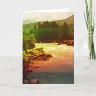 Carte Panch Tatva : Eau éolienne Sky Earth