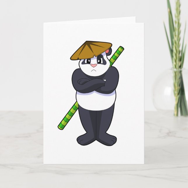 Carte Panda à Stick fight arts martiaux.PNG (Devant)