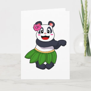 Carte Panda au ballet danse