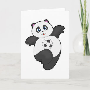 Carte Panda au sport de football