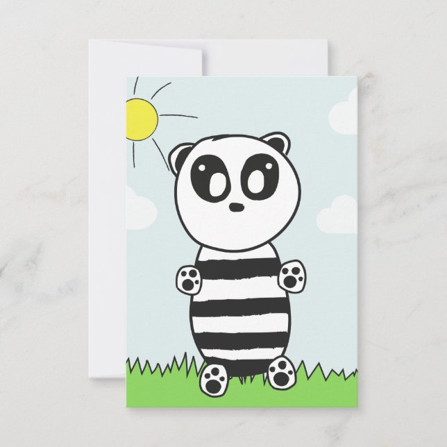 Carte Panda Kids (Devant)