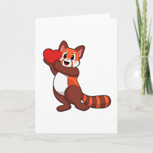 Carte Panda roux à Amour avec cœur.PNG