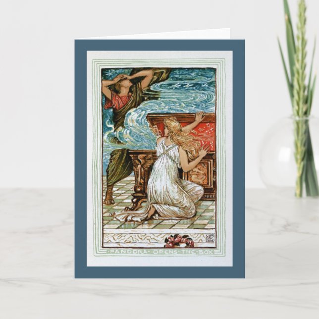 Carte Pandore ouvre la boîte (Devant)