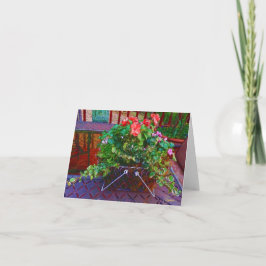 Carte Panier à fleurs