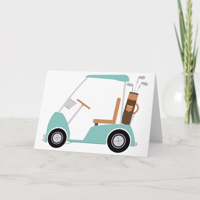 Carte Panier de golf (Devant)