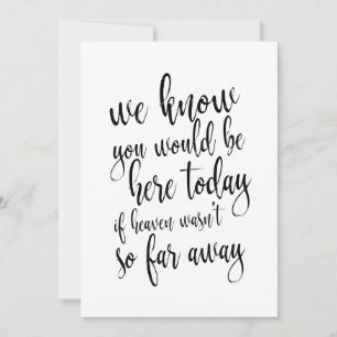 Carte Panneau commémoratif calligraphie abordable pour m