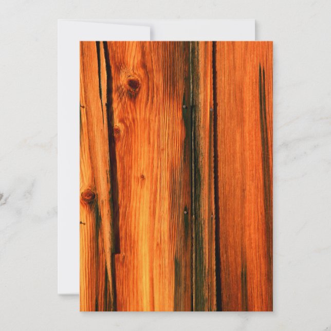 Carte Panneaux à grange patinés (Devant)