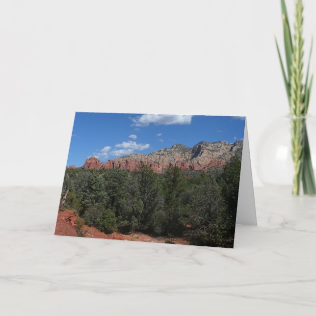 Carte Panorama de Red Rocks à Sedona Arizona (Devant)