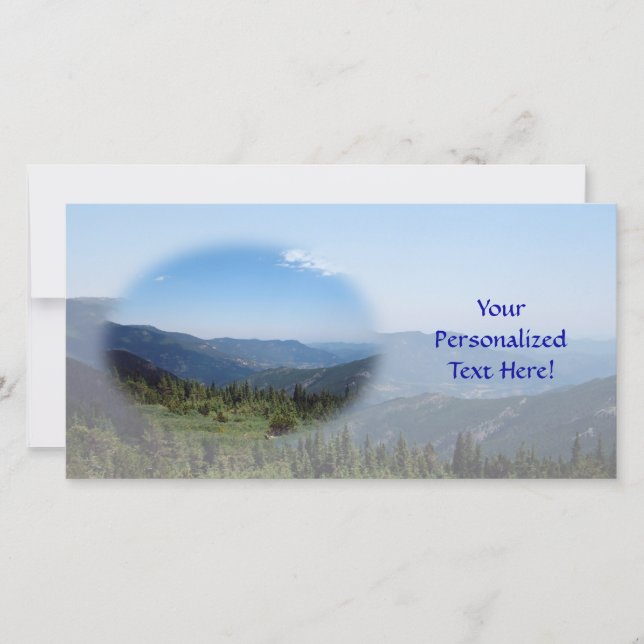 Carte Panorama du Colorado (Devant)