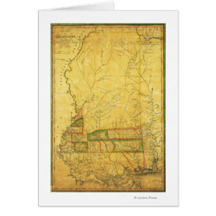 Carte panoramique MississippiMississippi