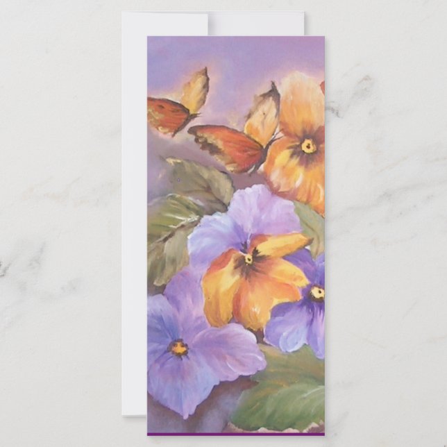 Carte Pansy signet (Devant)