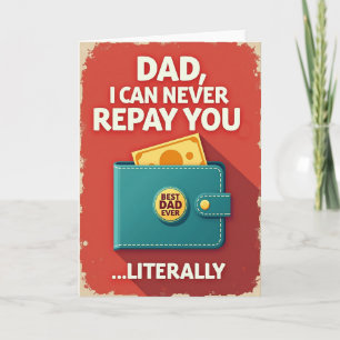 Carte Papa Accessoire Sarcelle
