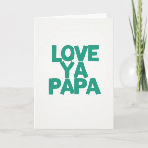 Carte Papa Amour Romantique