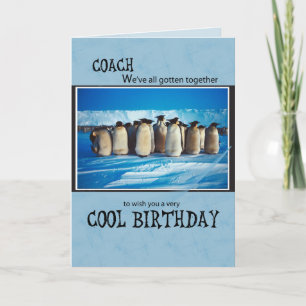 Carte Papa Anniversaire, Penguin nous tous