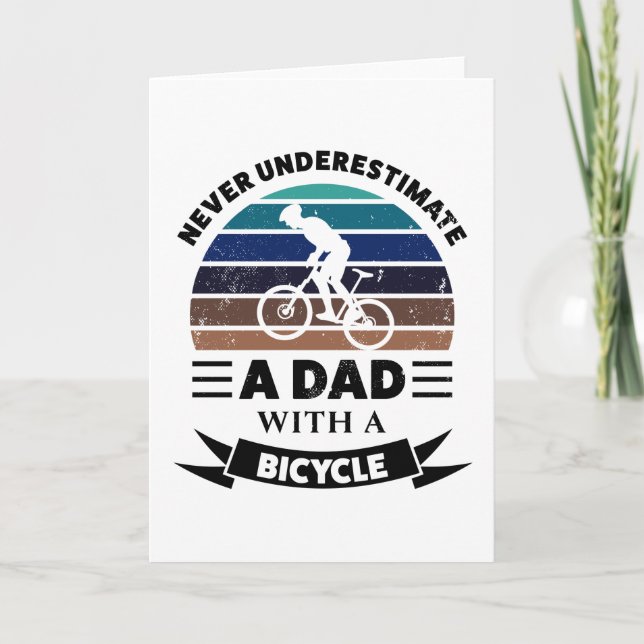 Carte Papa avec une Fête des pères de cadeaux amusant à  (Devant)