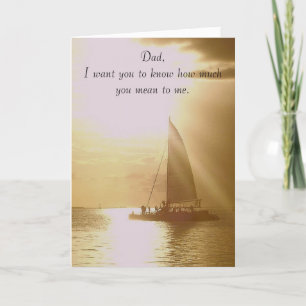 Carte Papa, combien tu veux dire pour moi...