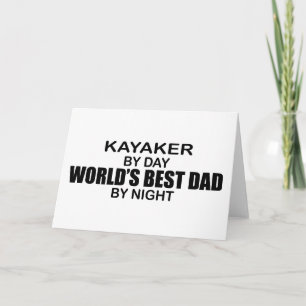 Carte Papa du monde de Kayaker le meilleur par nuit