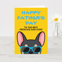 Papa Frenchie Fête des Pères French Bulldog Noir e