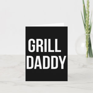 Carte Papa Grill Drôle Bbq Et Fumage Pour La Fête Des Pè