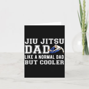 Carte Papa Jiu Jitsu Brésilien Arts Martiaux BJJ Père