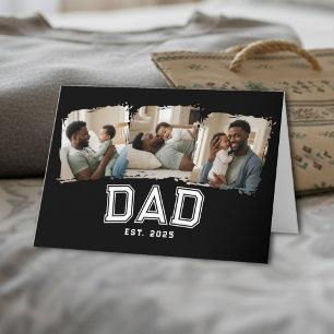 Carte Papa personnalisé Établit la 1re fête des pères 3 
