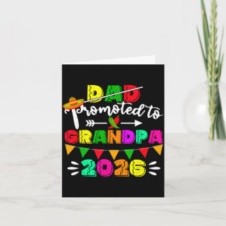 Carte Papa promu grand-père 2026 cinco de mayo