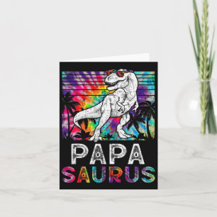 Carte Papasaurus Dinosaur Papa Saurus Famille Correspond