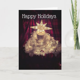 Carte Papier de toilette Arbre de Noël