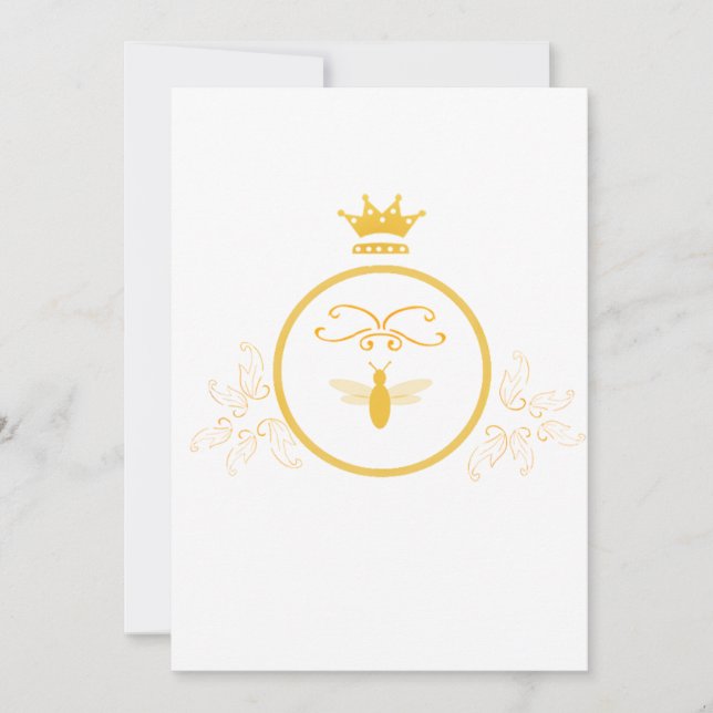 Carte Papier Queen Bee (Devant)