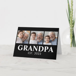 Carte Papiers à l'occasion de la fête des grands-parents