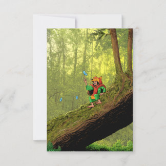 Carte Papillon Bleu de Mighty Nizz