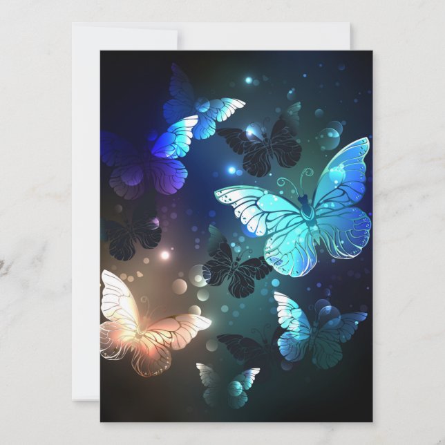 Carte Papillon de nuit voltigeant (Devant)