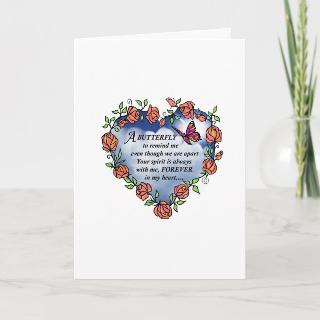 Carte Papillon du ciel (Devant)