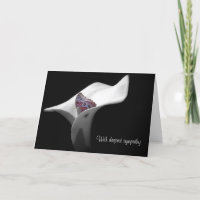 Papillon en Sympathie Calla Lily