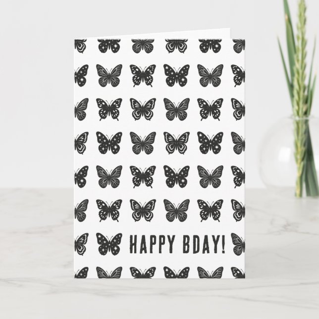 Carte Papillons (Devant)