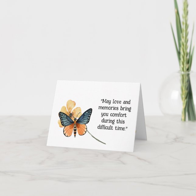 Carte Papillons Comfort (Devant)
