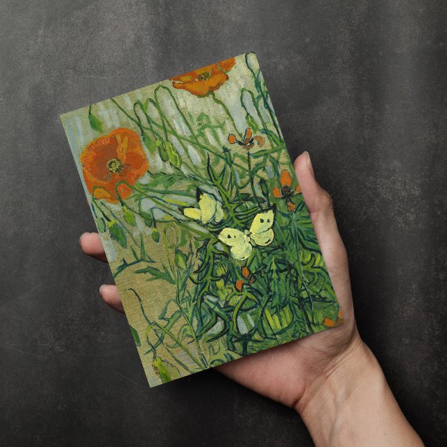 Carte Papillons et papillons | Vincent van Gogh (Créateur téléchargé)