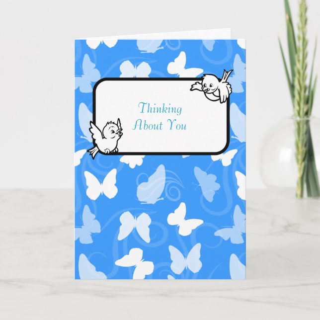 Carte Papillons Whimsical (Devant)