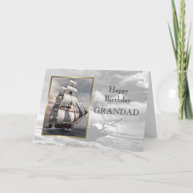 Carte Papy de joyeux anniversaire (Devant)