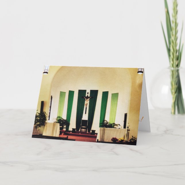 Carte Pâques "Altar Ta Foi" (Devant)