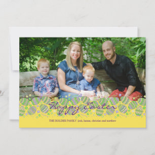 Carte Pâques Eggstravaganza Photo Pâques