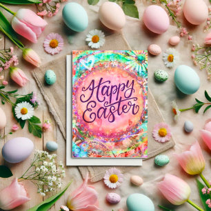 Carte Pâques Inspirationnel Pastel Joli Inspirivité