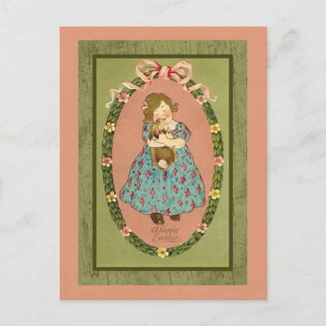 Carte Pâques vintage (21) (Devant)