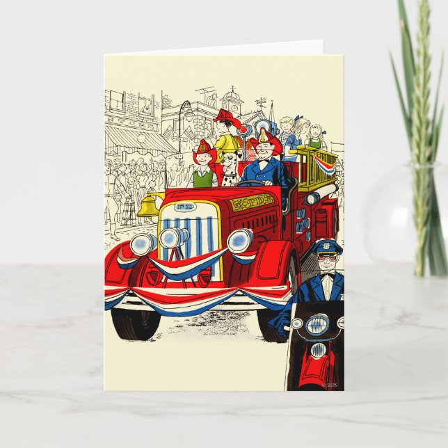 Carte Parade du 4 juillet (Devant)