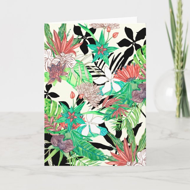 Carte Paradis floral II (Devant)