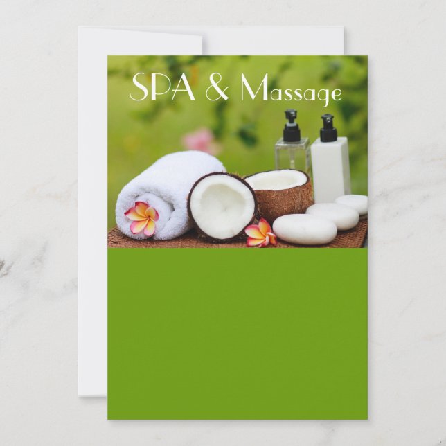 Carte Paramètre spa (Devant)